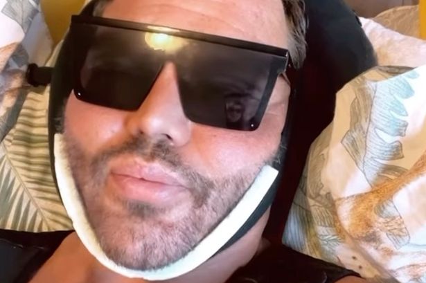 TOWIE’s Bobby Norris hits back at trolling as he recovers in bandages following latest surgery