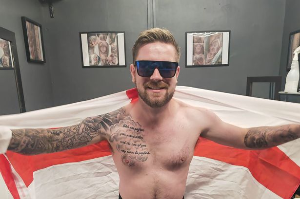 England fan gets Euro 2024 win tattoo ahead of final – but there’s a catch