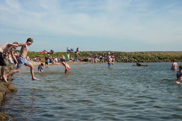 ‘I went wild swimming at a hidden beach on the Lancashire border – but the beauty was spoiled’