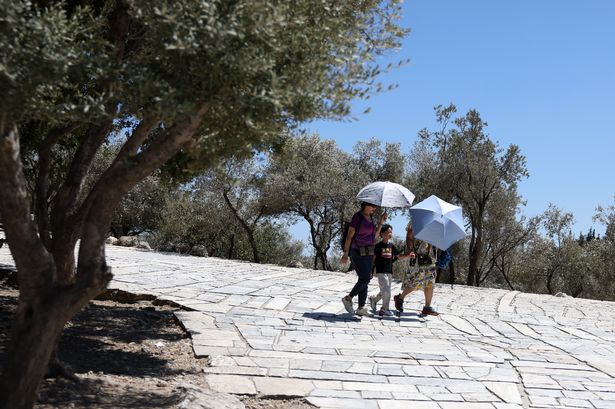 UK tourists face ‘hellish’ heatwave in Italy, Spain, and Greece with temperatures soaring to 42C