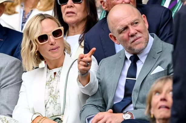 Zara and Mike Tindall’s ‘strategic reason’ for sitting apart from Camilla in Wimbledon royal box