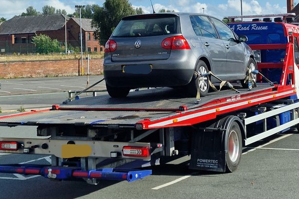 ‘I’m sure his mates will be impressed’: Blackburn boy racer caught ‘wheel spinning’ on major road