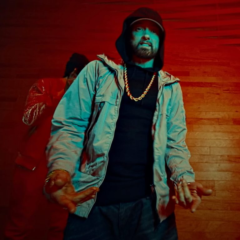 Eminem’s second week at Number 1 challenged by Olivia Rodrigo