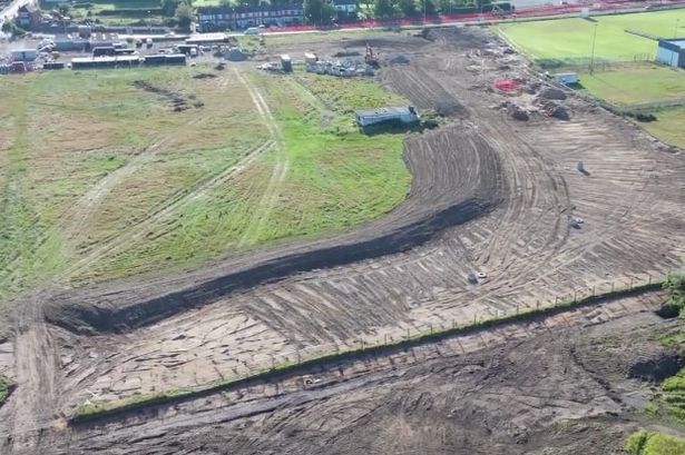 Drone captures fresh footage of ‘transformational’ new £18.5m Blackpool link road