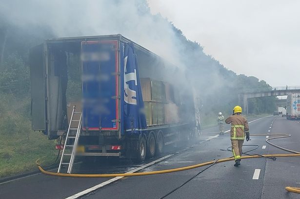 Live M6 updates as lorry fire causes 45-minute queues near Penrith