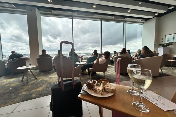 I paid £80 for Manchester Airport’s Escape Lounge and the chairs were filthy