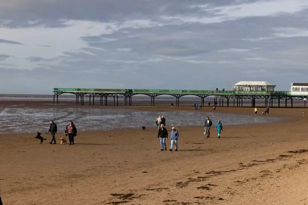 The picture-postcard Lancashire beach with a £1 splash park ideal for kids on a summer’s day