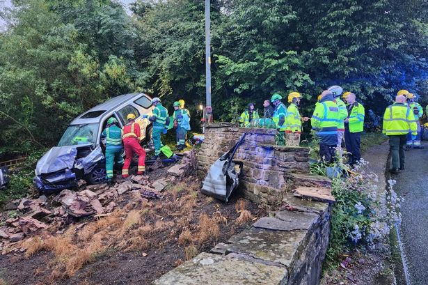 ‘If we’d been in the living room, the car would have landed where we were sitting’