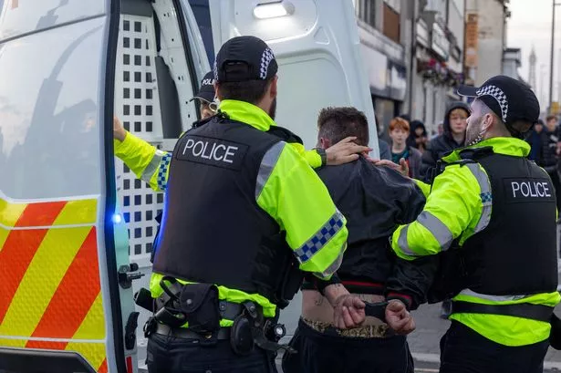 Man jailed for carrying metal pole during violent protests in Blackpool