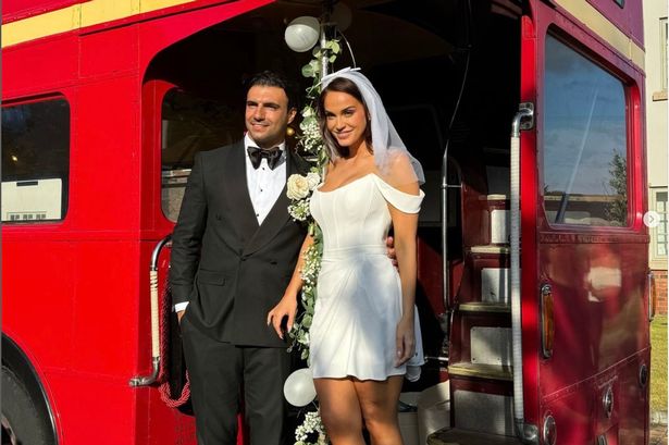 Vicky Pattison’s pals share behind-the-scenes snaps from incredible wedding from personalised cocktails to first dance