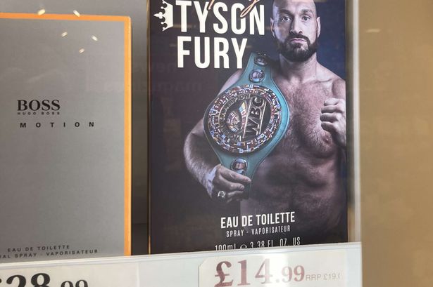 Lancs Home Bargains locks up Tyson Fury aftershave to stop thieves – it’s only £14.99