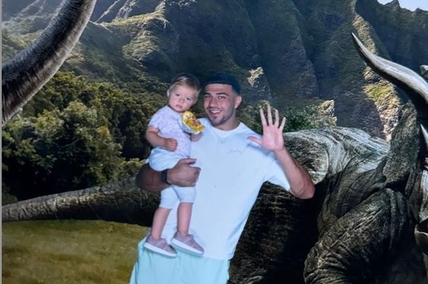 Tommy Fury steps back in time for ‘best day ever’ with adorable daughter Bambi