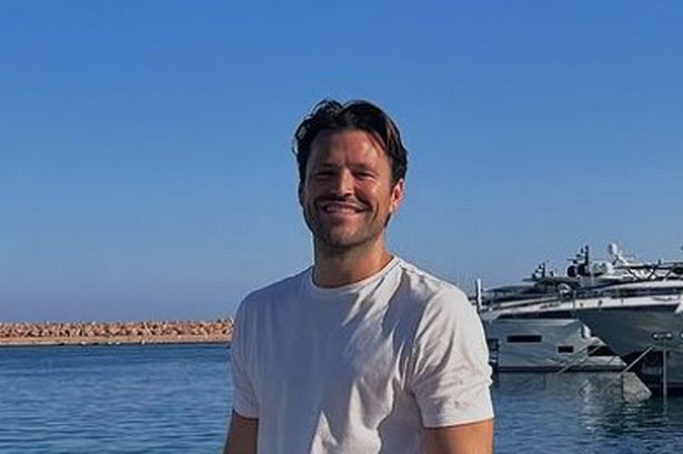 Mark Wright dives into pool at his and wife Michelle Keegan’s incredible £3.5m mansion – as fans say it looks like a hotel