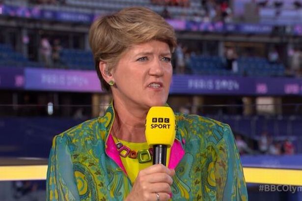 Clare Balding’s bold Olympics outfit causes social media meltdown