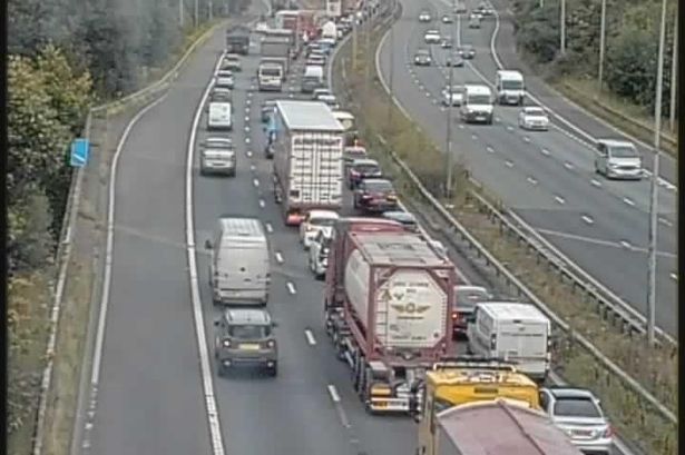 LIVE: M6 traffic updates as crash causes lane closures and ‘severe delays’