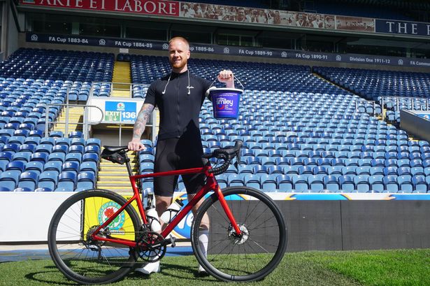 The Blackburn Rovers fan cycling to every Championship stadium on away days this season