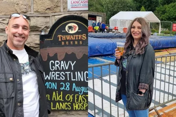 World Gravy Wrestling Championships takes place today in Lancashire