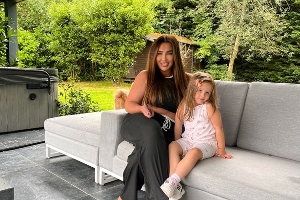 Lauren Goodger worries for daughter, 3, as she ‘lies on bathroom floor’ after catching ‘worst bug ever’