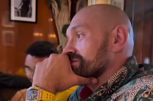 Tyson Fury ‘not amused’ by birthday celebration as Paris shares cake disaster