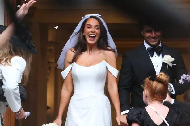 Vicky Pattison stuns in very unique wedding dress as she weds Ercan Ramadan