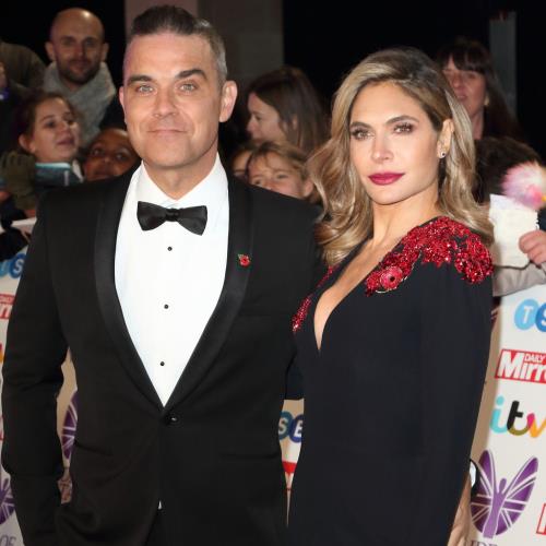 Robbie Williams and Ayda Field renew wedding vows