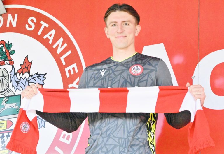 ‘A lot of potential’ – Stanley sign goalkeeper Crellin on loan