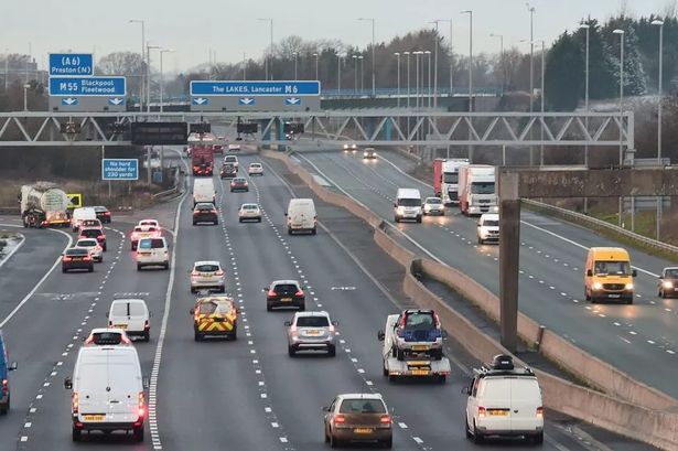 LIVE M6 updates as all traffic held near Preston after ‘accident’