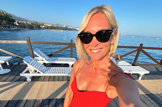 Jenni Falconer, 48, looks incredible as she shows off toned abs in bikini on yacht