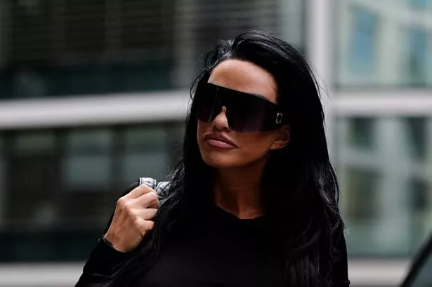 Katie Price shows off results of £10k facelift as she arrives at court over unpaid finances