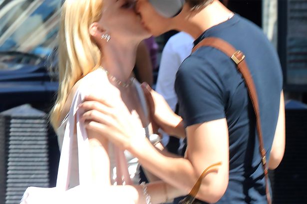 EastEnders’ Bobby Brazier kisses former X Factor star in the street in loved-up display