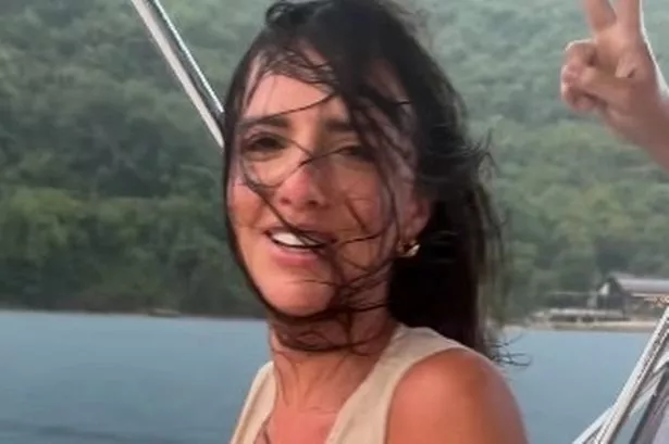 Lucy Meck’s dream holiday with Ryan Thomas turns hellish as she’s left drenched and bedraggled