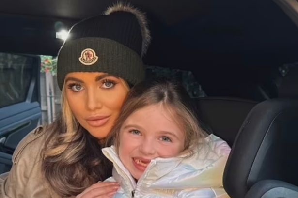 Amy Childs ‘very worried’ and asks for advice as daughter Polly, 7, prepares to undergo surgery