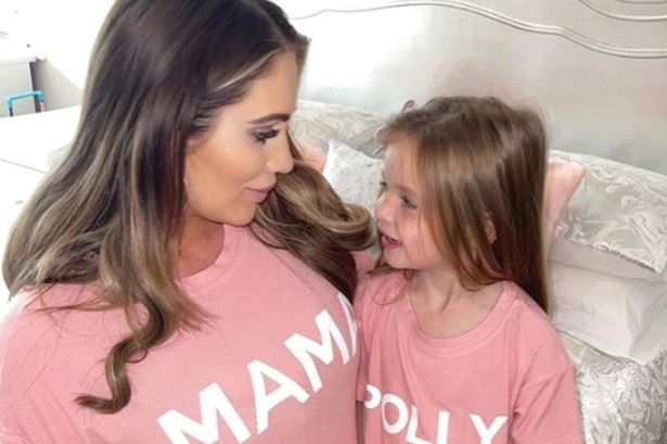 Amy Childs shares emotional update as daughter Polly, 7, undergoes surgery