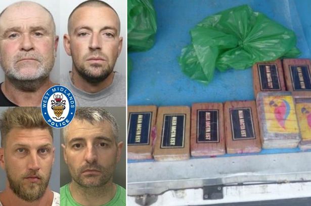 Major M6 drugs bust as gang caught with 130kg of cocaine