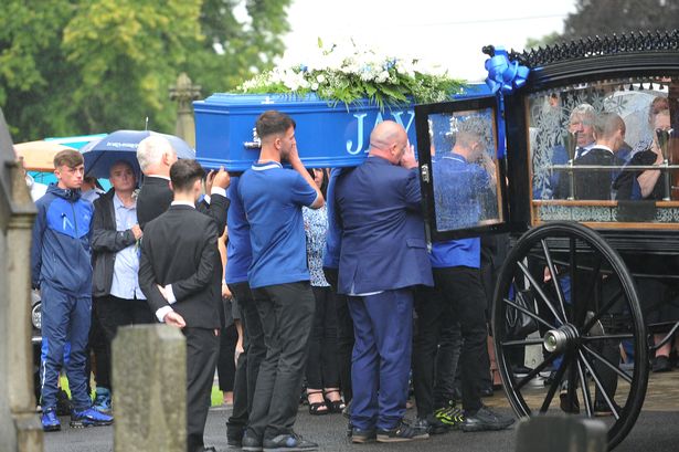 Jay Slater’s family attend teen’s heartbreaking funeral as charity issues warning