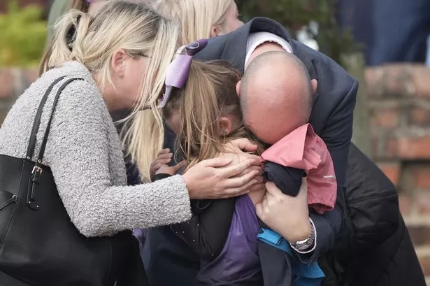 Mourners line street for funeral of Southport stabbing victim Elsie Dot Stancombe