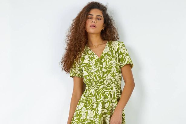 Roman’s £45 floral midi dress hailed as the ‘perfect fit’ for summer events and holidays