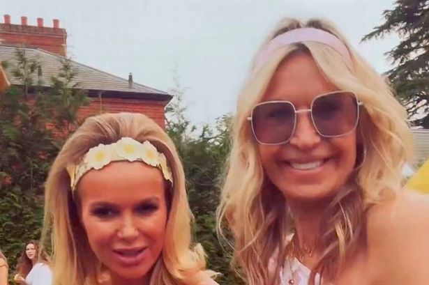 Inside Amanda Holden’s wild summer party at £7m mansion – with Britain’s Got Talent and X Factor stars