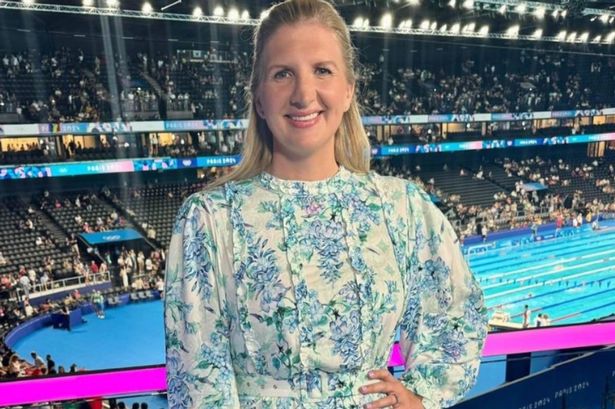 Rebecca Adlington’s Olympic style boosts sales for UK designer as fans rush to buy her dresses