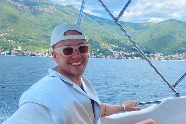 Embarrassed Roman Kemp unveils sunburnt face and issues warning to fans