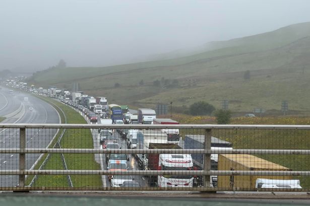 LIVE M6 traffic updates as motorway shut and air ambulance lands after serious crash