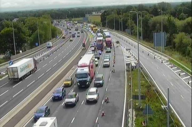 LIVE M6 crash updates with ‘long delays’ and four miles of queues