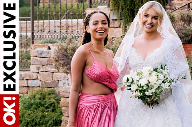 Amy Hart had only one Love Island co-star at her wedding – as she shares exclusive pictures with OK! magazine