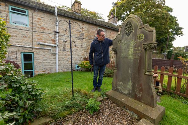 ‘I’ve got a 200-year-old grave in my back garden but I don’t find it creepy at all’