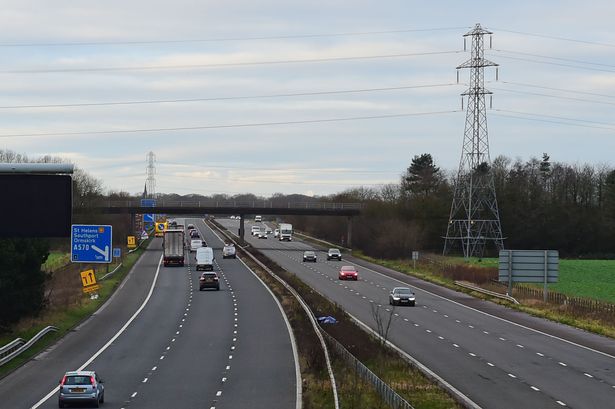 LIVE M58 traffic updates as motorway closed after vehicle overturns causing ‘severe delays’