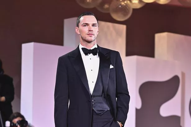 Jude Law and Nicholas Hoult look suave at The Order premiere during the Venice International Film Festival