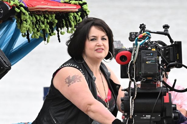 Gavin and Stacey filming pics sees James Corden and Ruth Jones on Barry Island set ahead of Christmas special