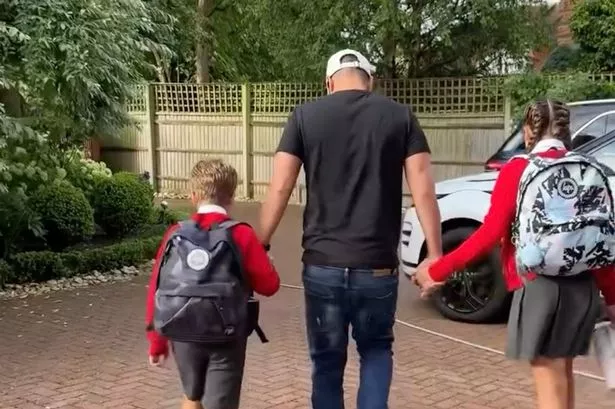 It’s back to school! Peter Andre and Stacey Solomon lead stars sharing adorable snaps of little ones’ first days back