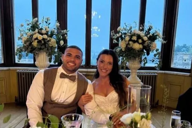 Gladiators star marries fiancée in stunning ceremony attended by co-stars