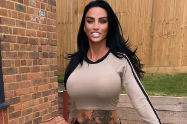 Katie Price in ‘I feel great about what I did last night’ video as she shows off homely side